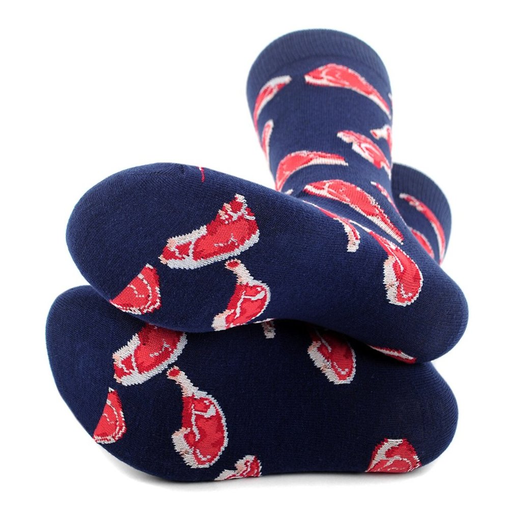Men's Meat Lovers Novelty Sock - Picture 4 of 4